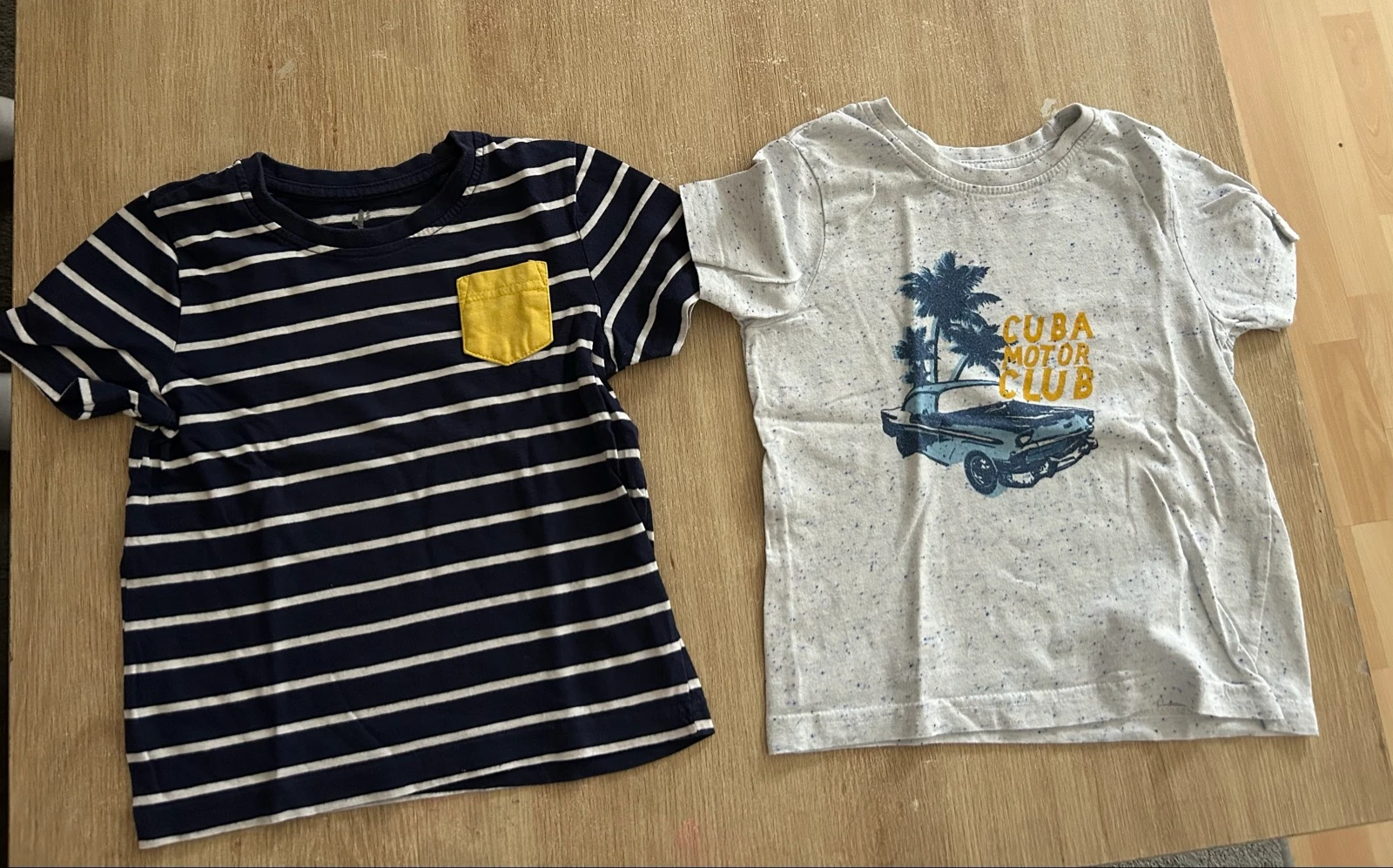 Lot de 2 t-shirt à manches courtes Lupilu 3/4 ans 